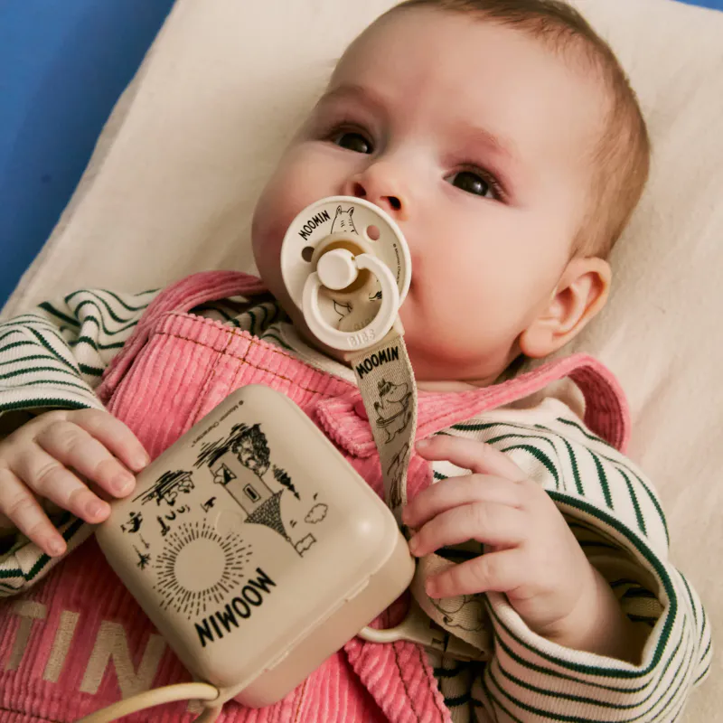 BIBS x Moomins Smokke Boks, Vanilla