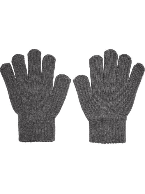 Hovedbilde Hansker Knit JR 2.pk, Dark Gull Gray - Hummel