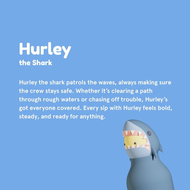 Hovedbilde Bestie Bottle - Shark