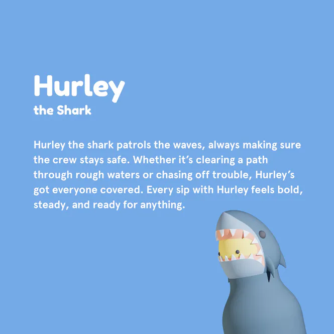Hovedbilde Bestie Bottle - Shark