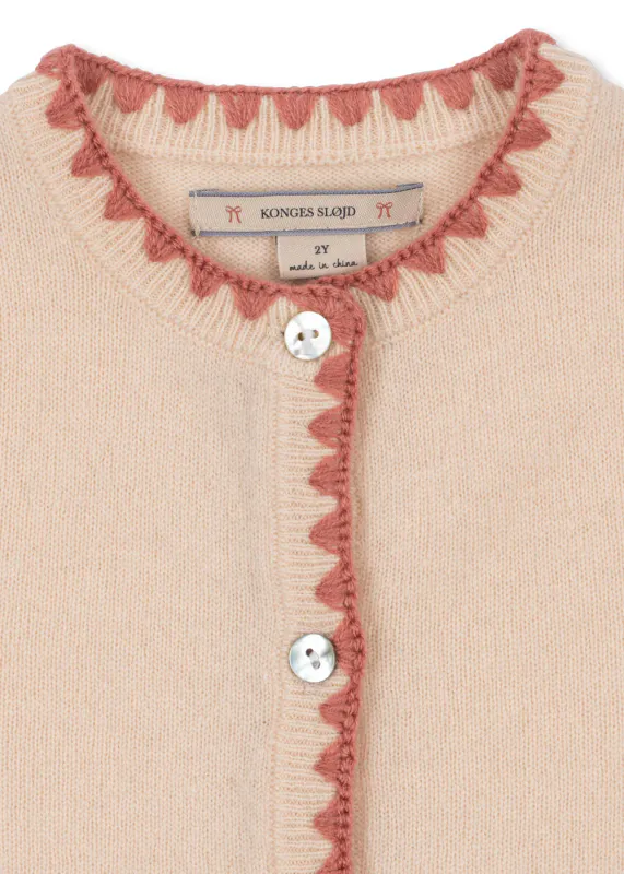 Collette Cardigan, Rosey - Konges Sløjd