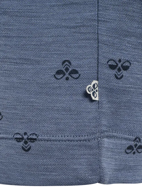 Hovedbilde Mini Wool T-Shirt LS, Flint Stone - Hummel
