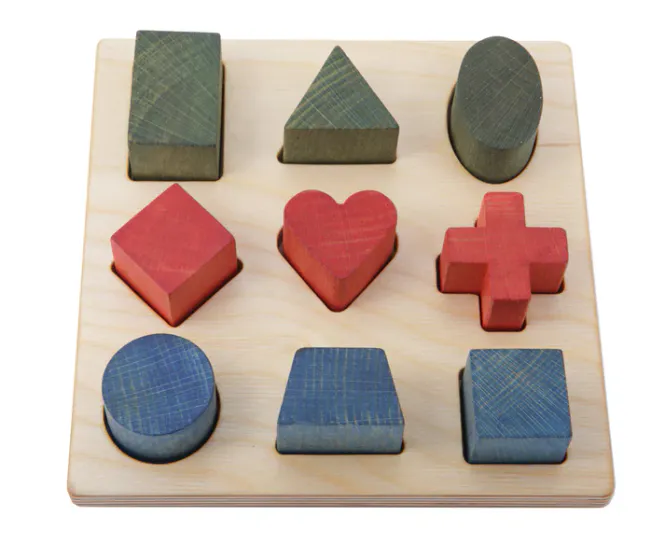 Hovedbilde Rainbow Shape Puzzle Board