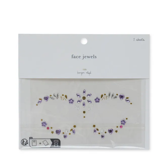 Hovedbilde Face Jewels - Blå