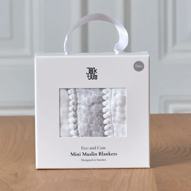 Hovedbilde Pom Pom Musselinkluter 3pk