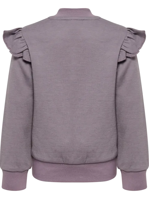 Hovedbilde Mini Wool Zip Jacket Bee, Gray Ridge - Hummel