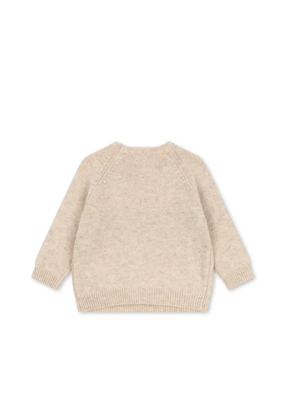 BILLI KNIT SWEATER, Off White - Konges Sløjd