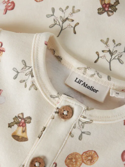 Hovedbilde Layo GIT LS Jule Pyjamas Baby, Turtledove/Old ...