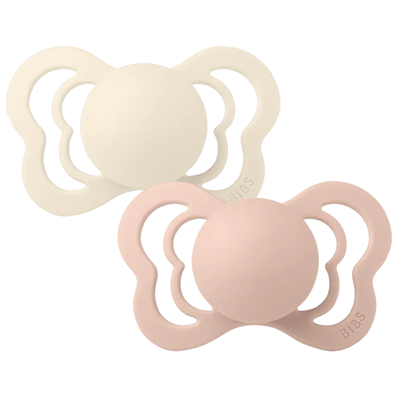 BIBS Couture Str.1 - Silicone - 2.pk.