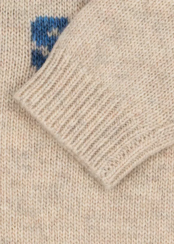 BILLI KNIT SWEATER, Off White - Konges Sløjd