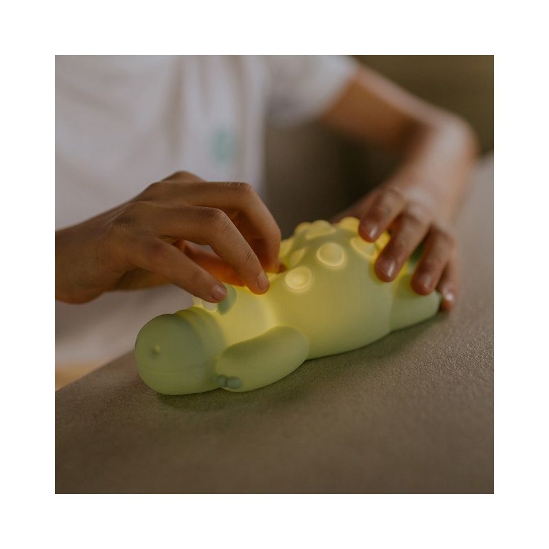 Decorative LED RGC Light With Sound, Pop It Crocodile - Mary´s